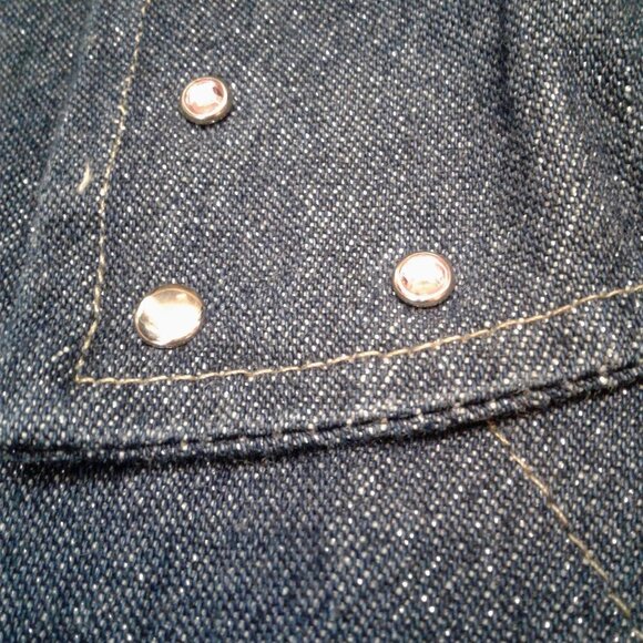 Sparkle Denim Jacket by Me and You SZ 18/20 - Picture 10 of 16